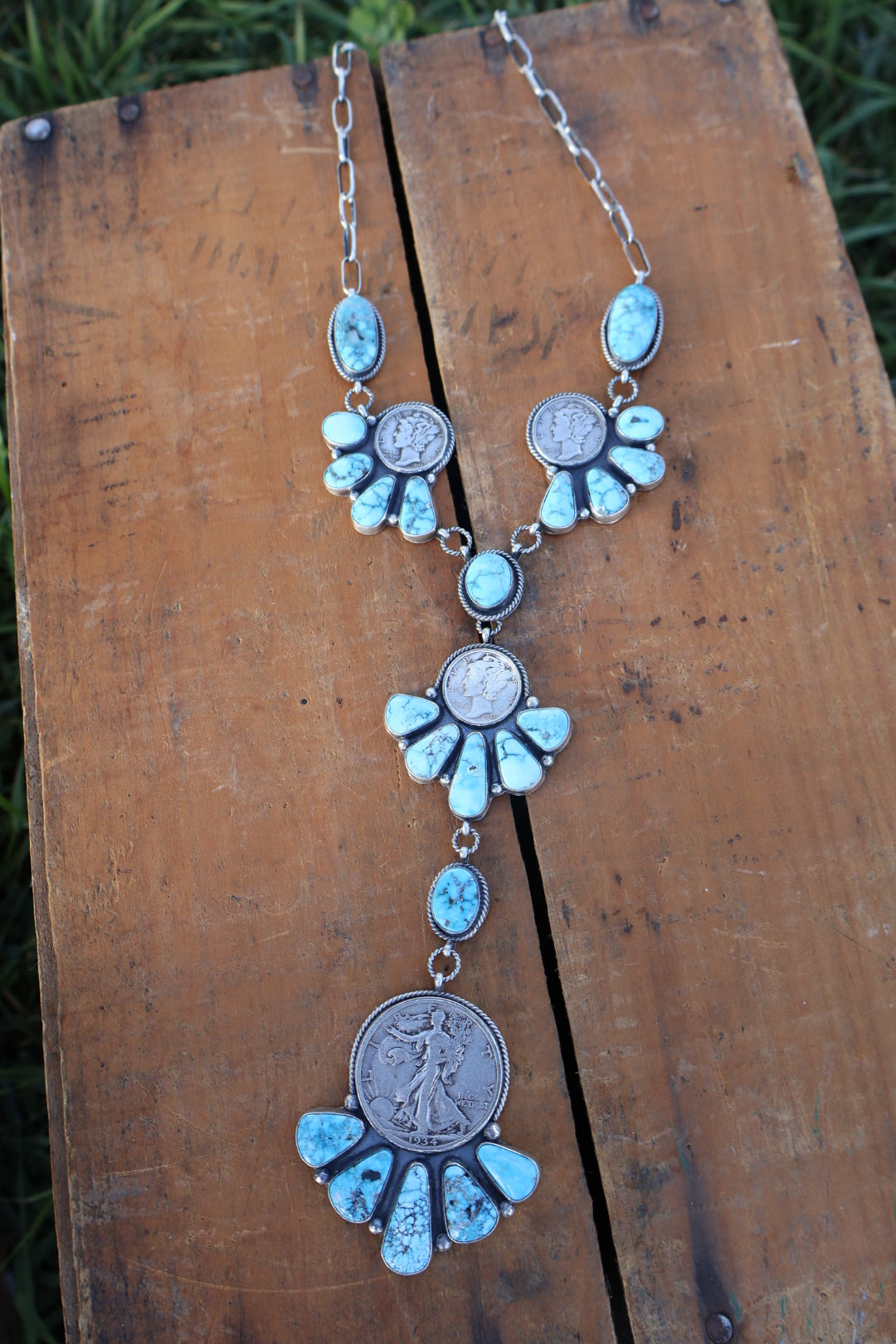 Kingman Coin Lariat